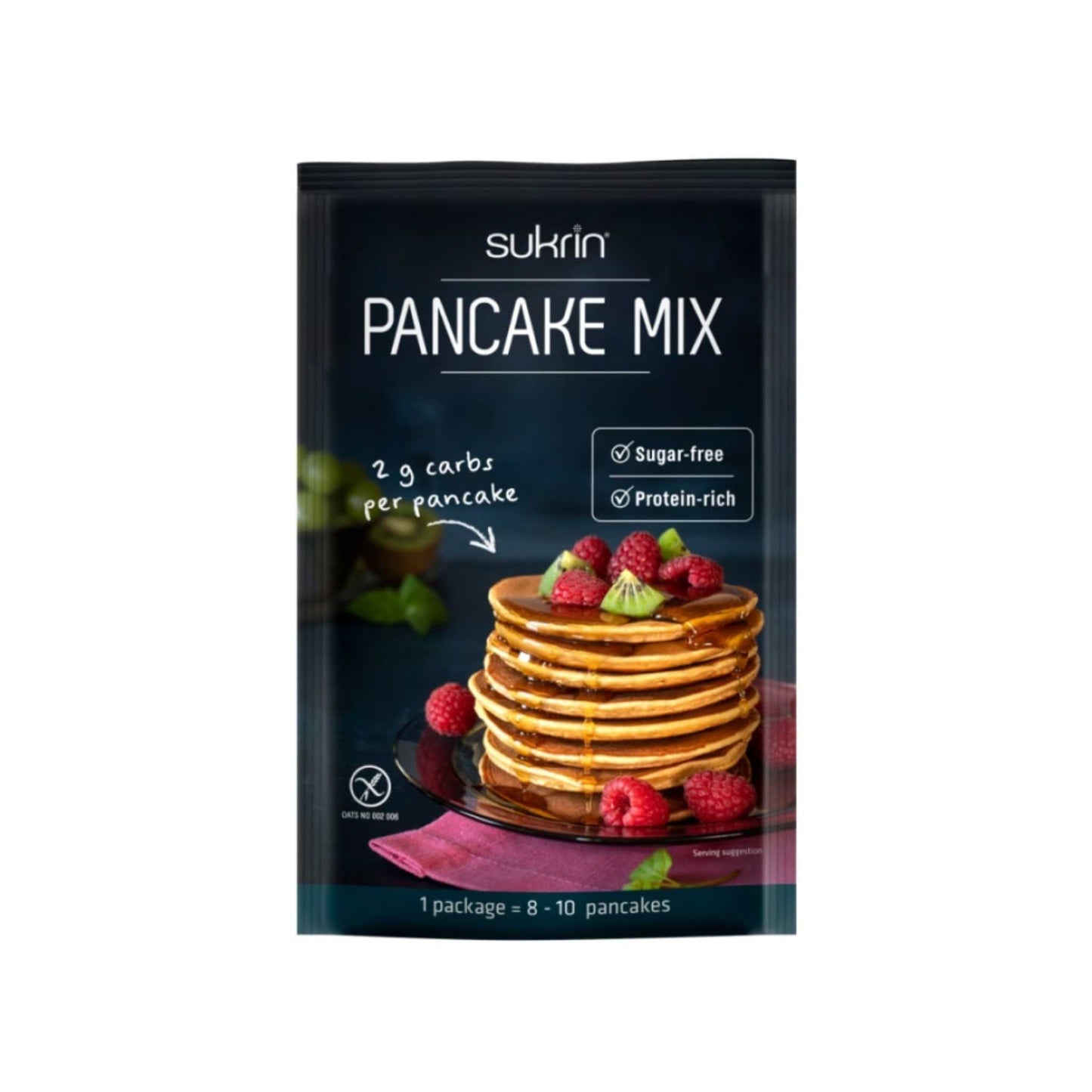 Mixture for making pancakes without sugar and without gluten Sukrin, 100 g