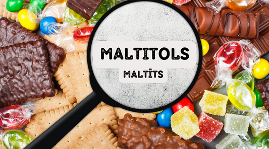 Maltitols - populārākais saldinātājs.