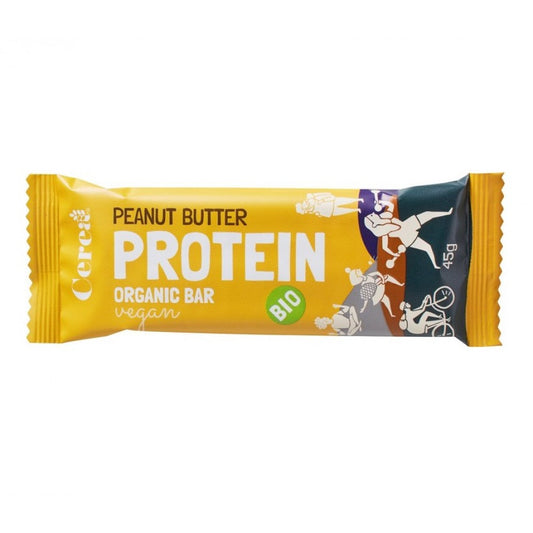 BIO CEREA proteīna batoniņš ar zemesriekstu sviestu, 45 g