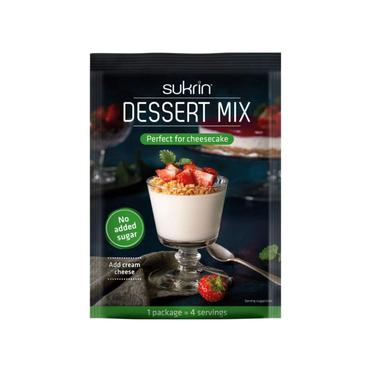 Mazkaloriju deserts, bez cukura deserts