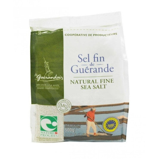 Le Guérandais smalkais jūras sāls 500 g