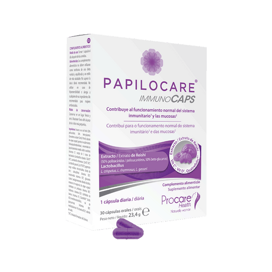 Papilocare Immunocaps kapsulas imunitātei HPV atbalstam