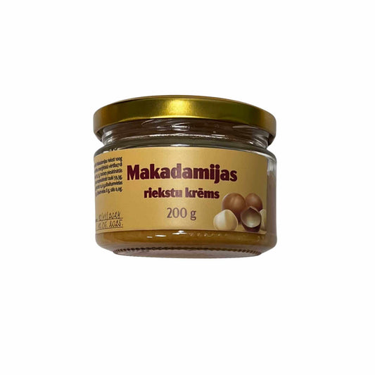 Makadāmijas riekstu krēms, viegli grauzdēts, 200 g